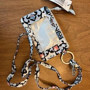 Vera Bradley Zip ID and  Lisbon Medallion  NWT